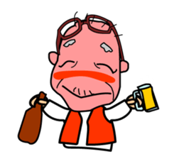 "One Day" Grandma and grandpa. 3 sticker #4241155