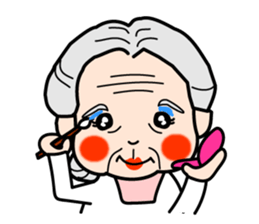 "One Day" Grandma and grandpa. 3 sticker #4241157