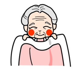 "One Day" Grandma and grandpa. 3 sticker #4241158