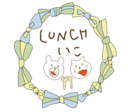 Fashionable animals sticker #4241529