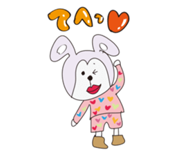 Fashionable animals sticker #4241539