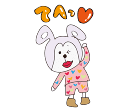 Fashionable animals sticker #4241539