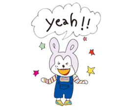 Fashionable animals sticker #4241544