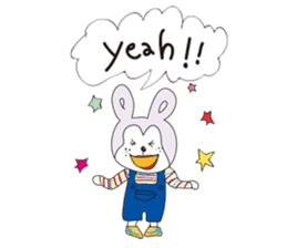 Fashionable animals sticker #4241544