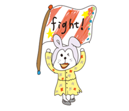 Fashionable animals sticker #4241552