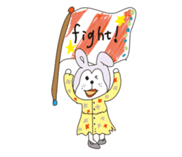 Fashionable animals sticker #4241552