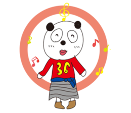 Fashionable animals sticker #4241559