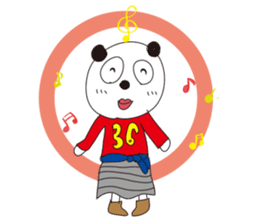 Fashionable animals sticker #4241559