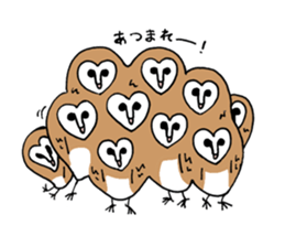 Maybe barn owl sticker #4241884