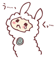 alpaca & sheep ! sticker #4242492