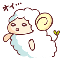 alpaca & sheep ! sticker #4242515