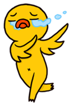 Hiru The duck (EN) sticker #4242605