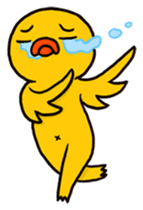 Hiru The duck (EN) sticker #4242605