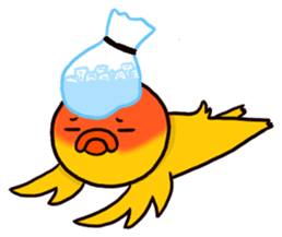 Hiru The duck (EN) sticker #4242623