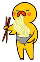 Hiru The duck (EN) sticker #4242626