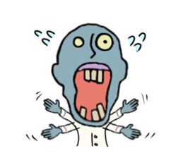 Zom-ichiro's daily life sticker #4243345