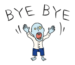 Zom-ichiro's daily life sticker #4243359