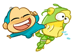 Alien Monkeys sticker #4243520