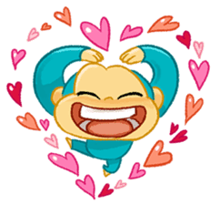 Alien Monkeys sticker #4243548