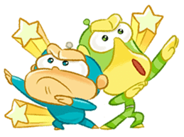 Alien Monkeys sticker #4243549