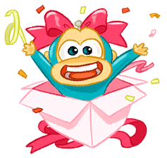 Alien Monkeys sticker #4243553