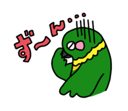 lovely parakeet sticker #4243583