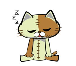 Sewing cat. Part2 sticker #4243681