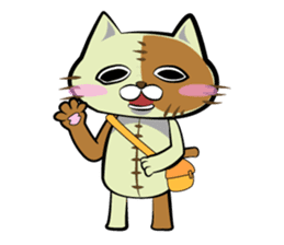 Sewing cat. Part2 sticker #4243683