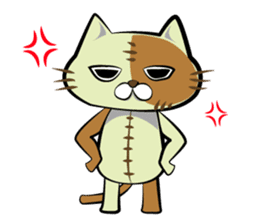 Sewing cat. Part2 sticker #4243685