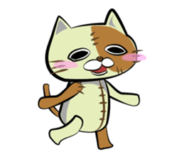 Sewing cat. Part2 sticker #4243689