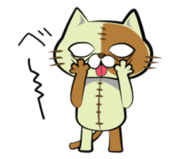 Sewing cat. Part2 sticker #4243693