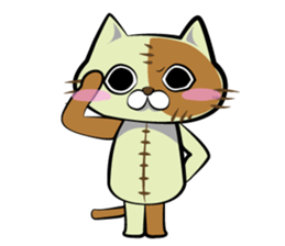 Sewing cat. Part2 sticker #4243694