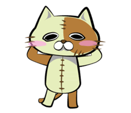 Sewing cat. Part2 sticker #4243698