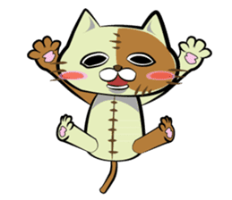 Sewing cat. Part2 sticker #4243700