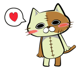 Sewing cat. Part2 sticker #4243706