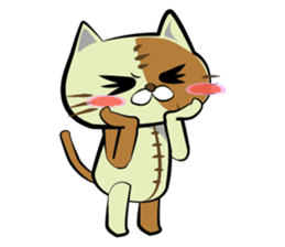 Sewing cat. Part2 sticker #4243711