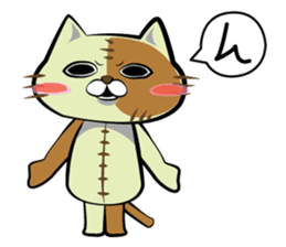 Sewing cat. Part2 sticker #4243715