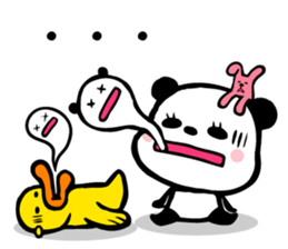 Panda,Fumufumu-chan2 sticker #4243891
