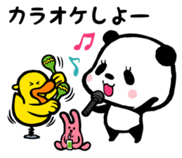 Panda,Fumufumu-chan2 sticker #4243894