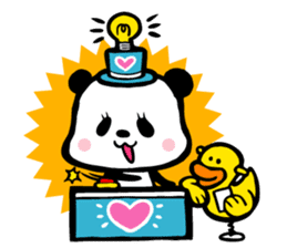 Panda,Fumufumu-chan2 sticker #4243901