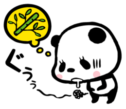 Panda,Fumufumu-chan2 sticker #4243903