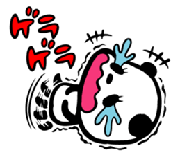 Panda,Fumufumu-chan2 sticker #4243910