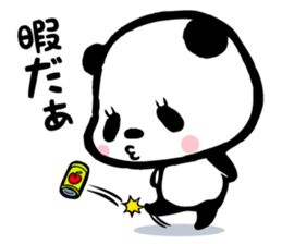 Panda,Fumufumu-chan2 sticker #4243913