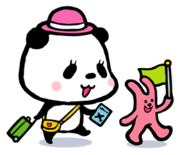 Panda,Fumufumu-chan2 sticker #4243915