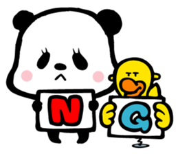 Panda,Fumufumu-chan2 sticker #4243916