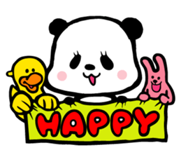 Panda,Fumufumu-chan2 sticker #4243919