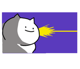 Muscle of cat stickers ver2 sticker #4244176