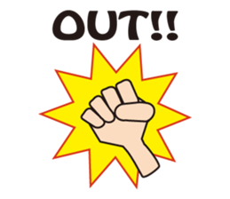 Let's enjoy baseball sticker #4244859