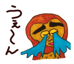 Poe of an owl sticker #4245450