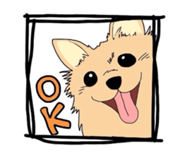 Ponsuke of the Pomeranian sticker #4245600